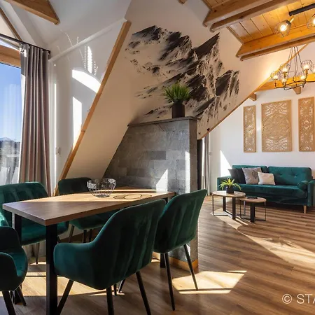 Tatra View Ksiezycowe Апартаменты Закопане